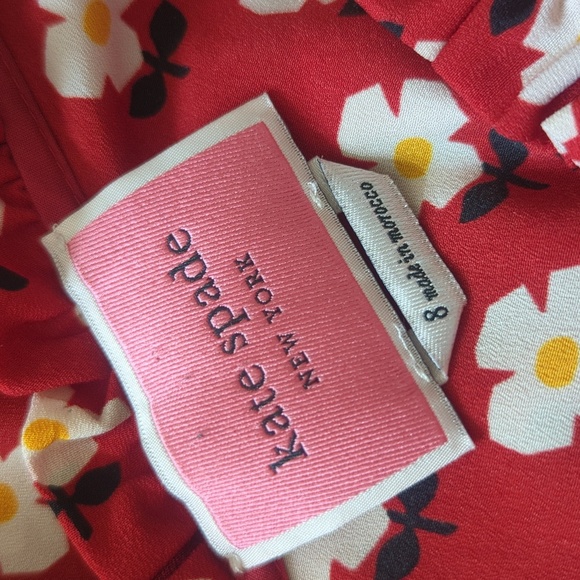 Kate Spade Block Flower Fluid Dress - Picture 6 of 7